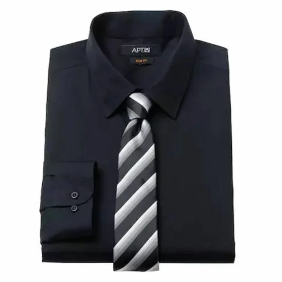 green emerald velvet dress APT 9 Mens Slim-Fit Easy-Care Premier Flex Spread Collar Stretch Dress Shirt  (X-Large 34/35, Purple Square) at Amazon Men's Clothing store main image 0